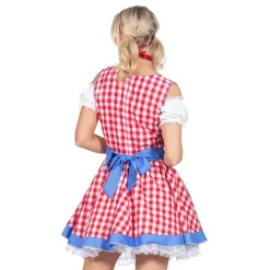Oktoberfest Dirndl Rutete Kostyme