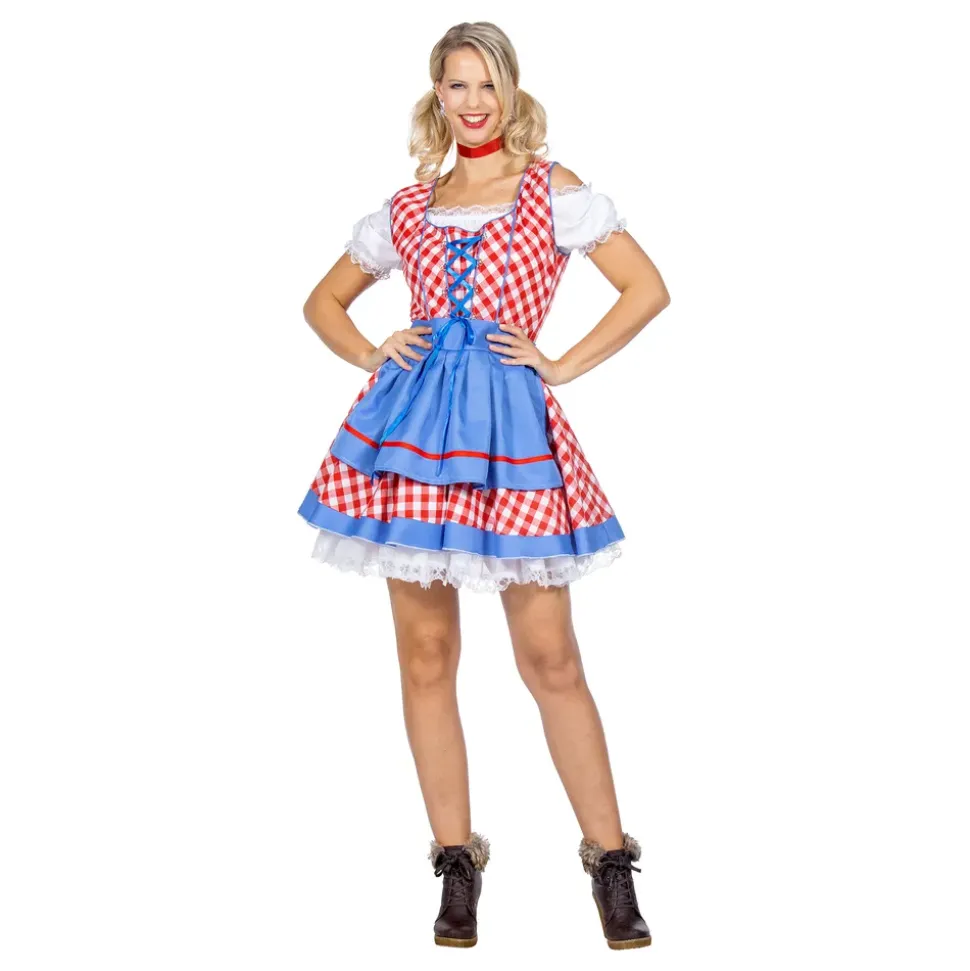 Oktoberfest Dirndl Rutete Kostyme