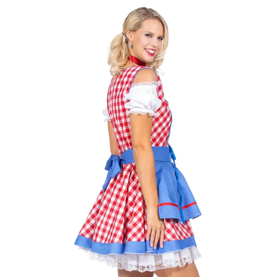 Oktoberfest Dirndl Rutete Kostyme