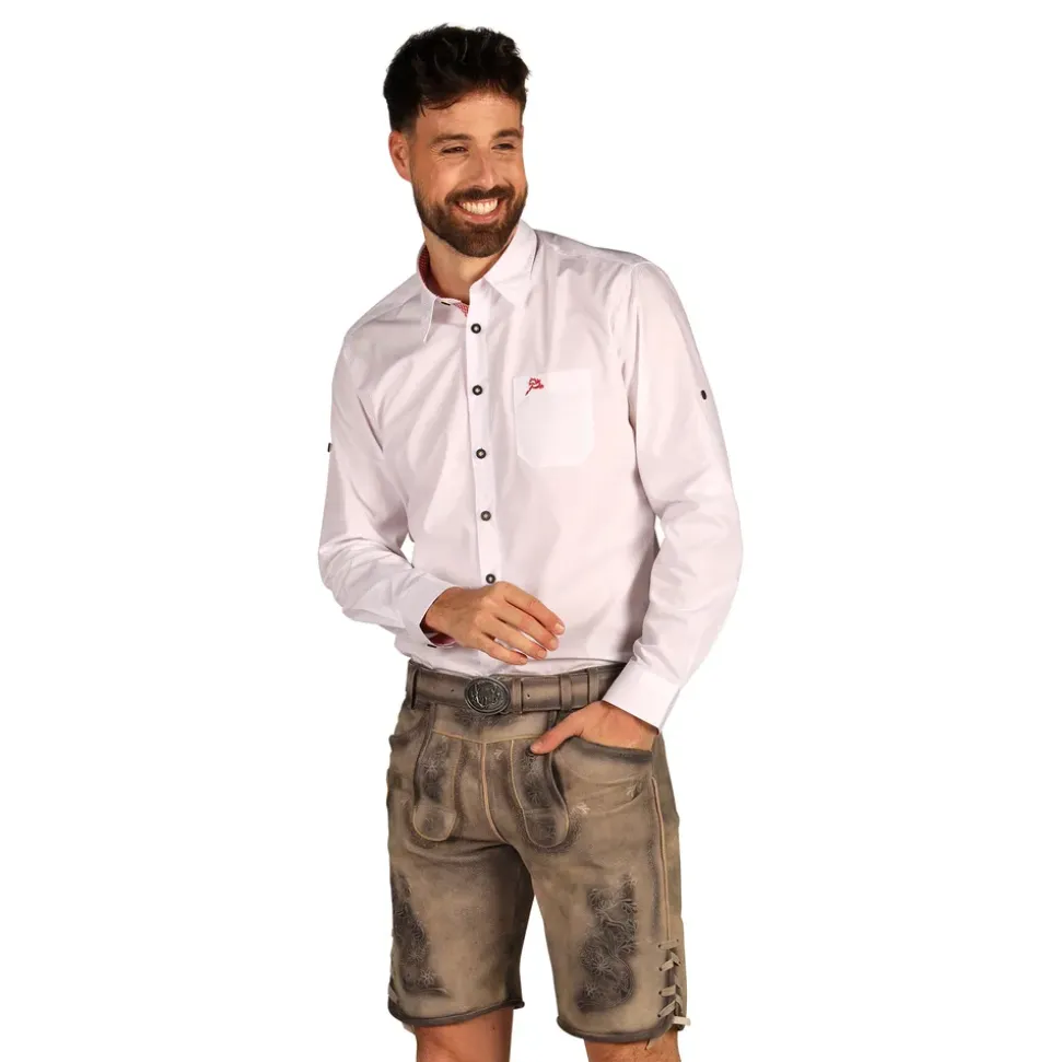 Oktoberfest Lederhosen Shorts Super Deluxe Vintage Beige