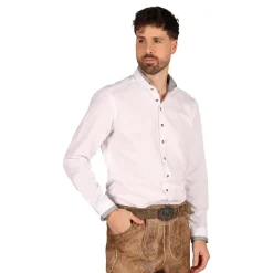 Oktoberfest Skjorte Herre Hvit Deluxe