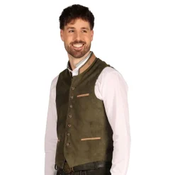 Oktoberfestvest Mørkegrønn Deluxe