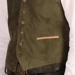 Oktoberfestvest Mørkegrønn Deluxe