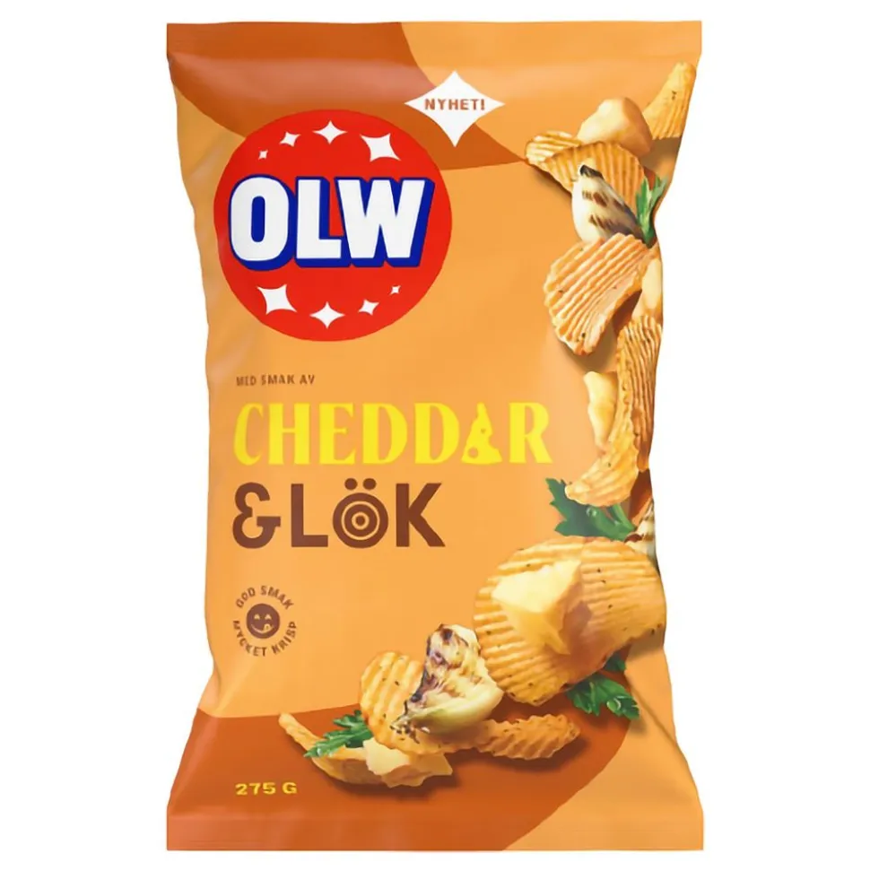 OLW Cheddar & Løk