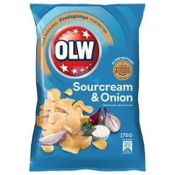 OLW Sourcream & Onion Chips