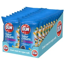 OLW Sourcream & Onion Mini Storpakning