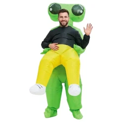 Oppblåsbar Bærende Alien Kostyme