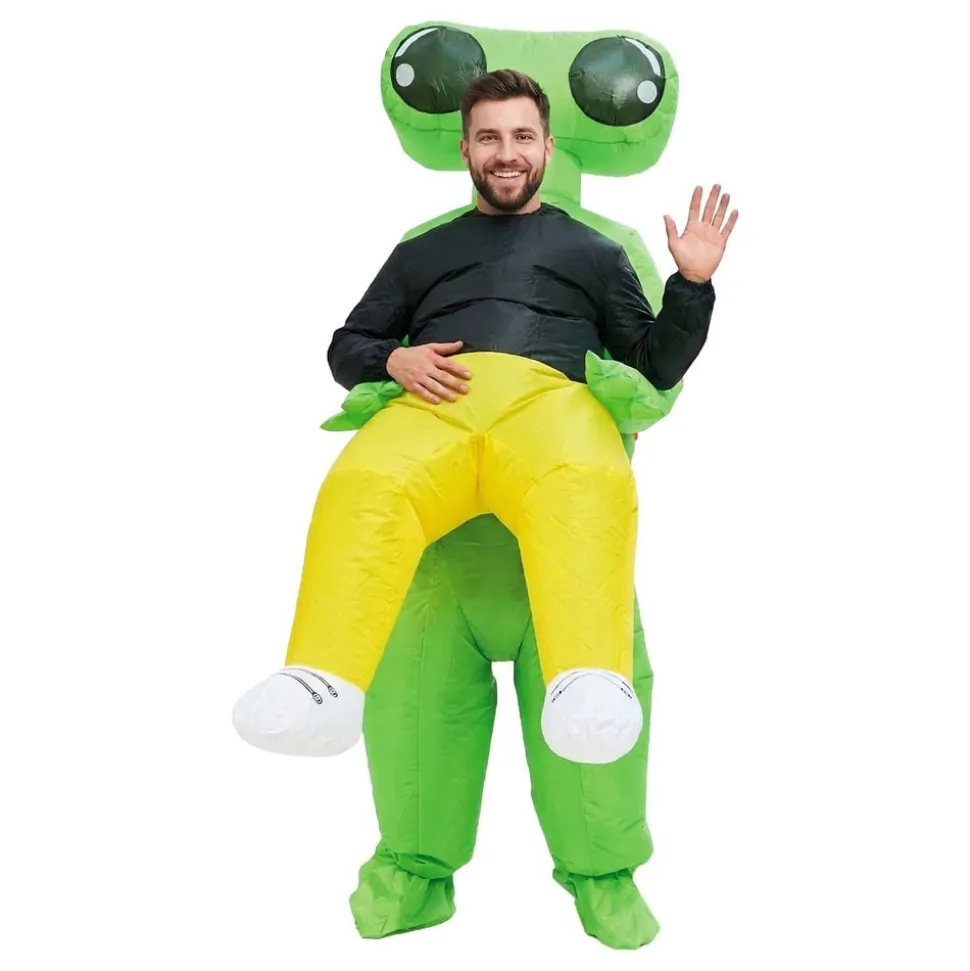 Oppblåsbar Bærende Alien Kostyme