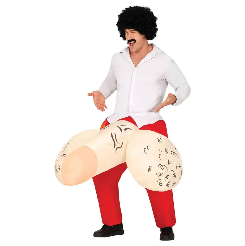 Oppblåsbar Kjempepenis Kostyme