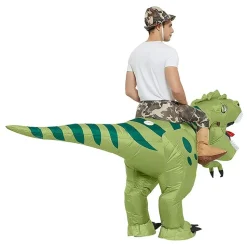 Oppblåsbar Ridende T-Rex Kostyme