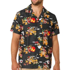 OppoSuits Bowsers Mayhem Skjorte
