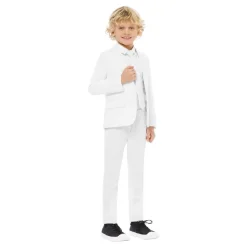 OppoSuits Boys Hvit Dress