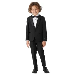 OppoSuits Boys Jet Set Black Smoking