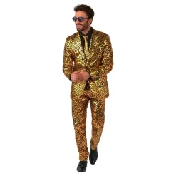OppoSuits Golden Geo Star Dress