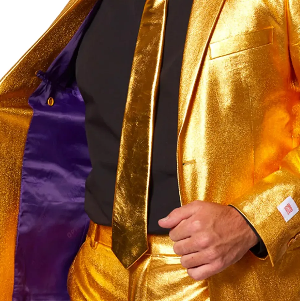 OppoSuits Groovy Gold Dress