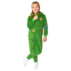 OppoSuits Juletre Barn Onesie