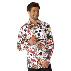 OppoSuits King of Clubs Skjorte