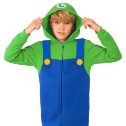OppoSuits Luigi Onesie Barn