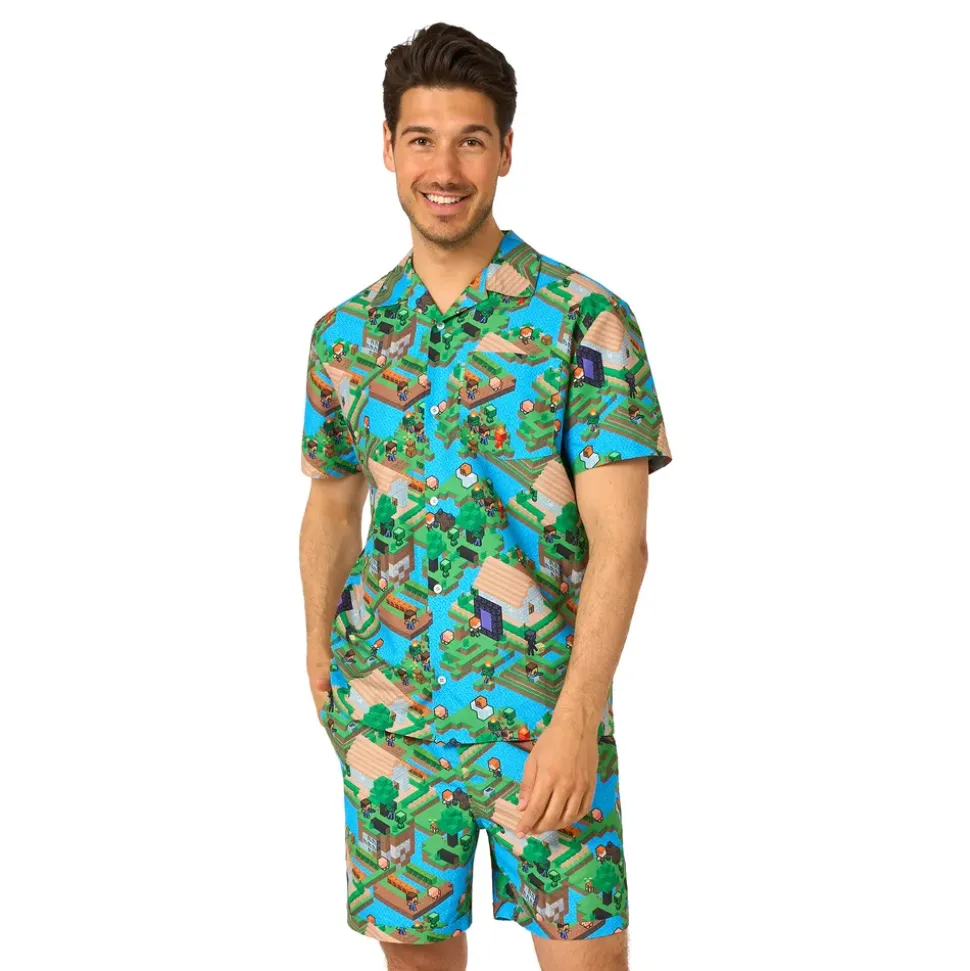 OppoSuits Minecraft Overworld Shorts Kostyme