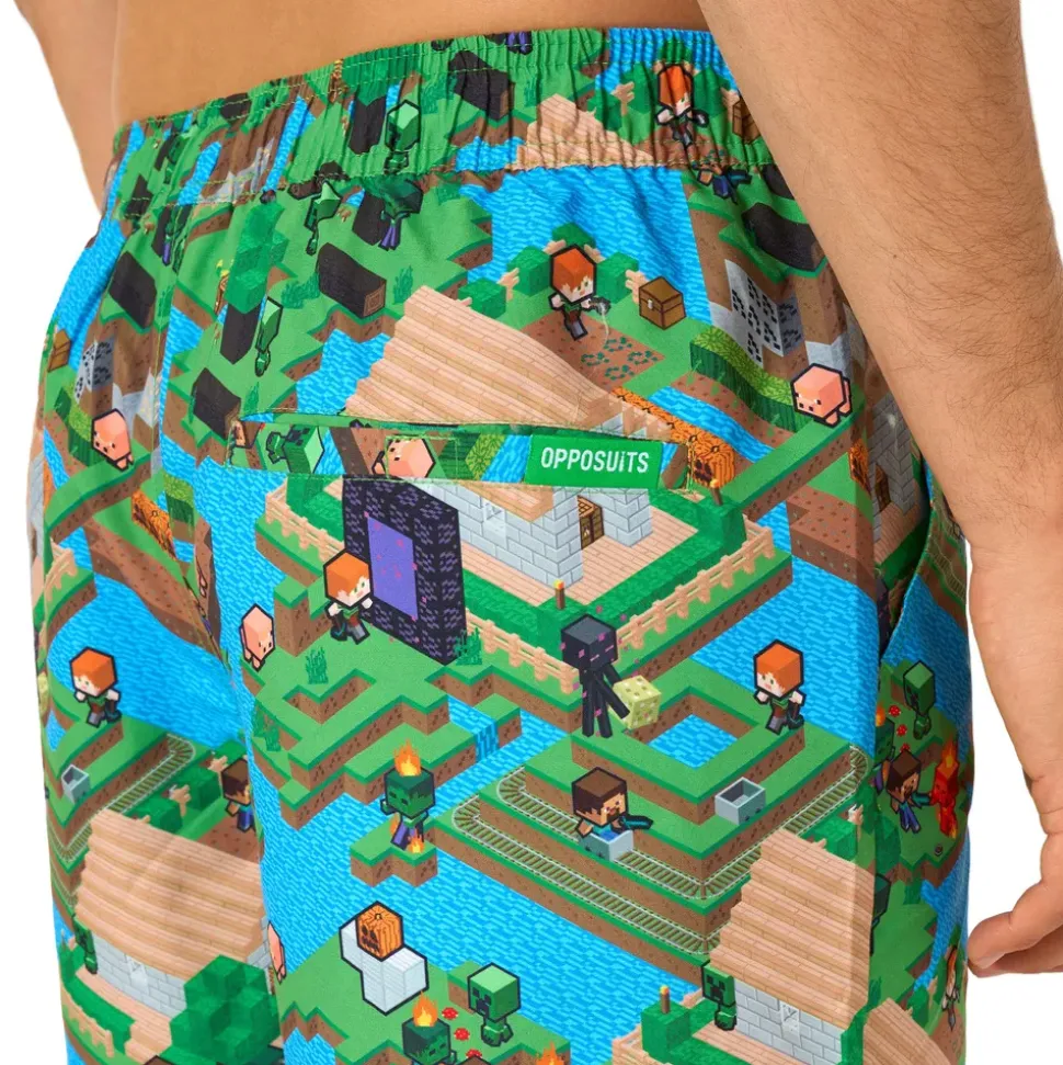 OppoSuits Minecraft Overworld Shorts Kostyme
