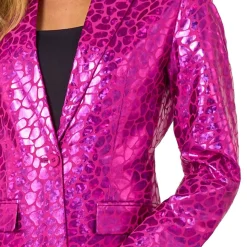 OppoSuits Peppy Pink Dame Dressjakke