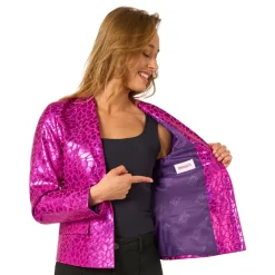 OppoSuits Peppy Pink Dame Dressjakke