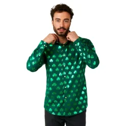 OppoSuits Shiny Shamrock Skjorte