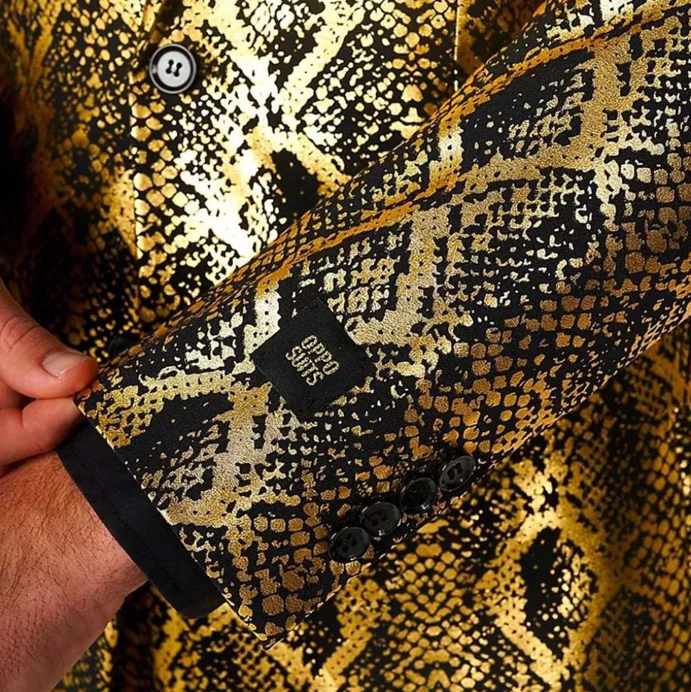 OppoSuits Shiny Snake Dress