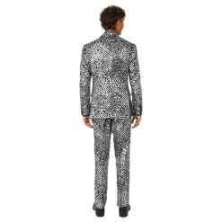OppoSuits Silver Geo Star Dress