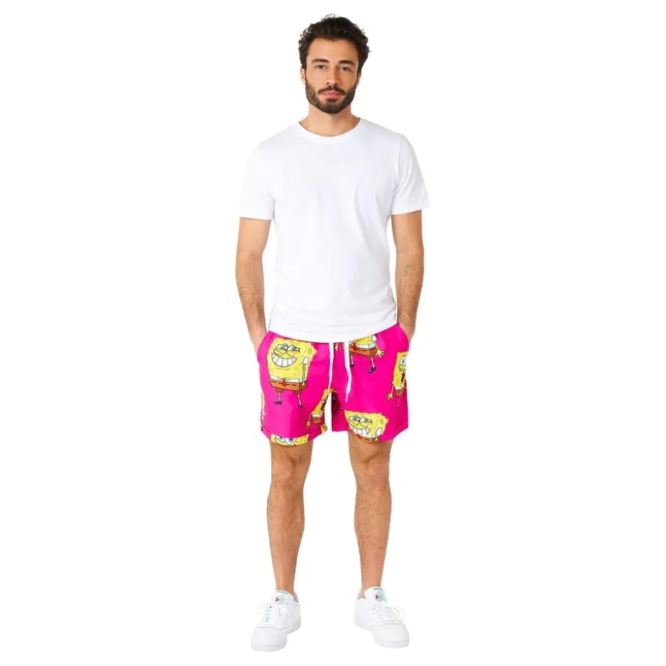 OppoSuits SvampeBob Firkant Pink Shorts Dress