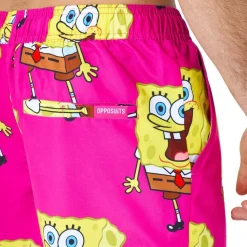 OppoSuits SvampeBob Firkant Pink Shorts Dress