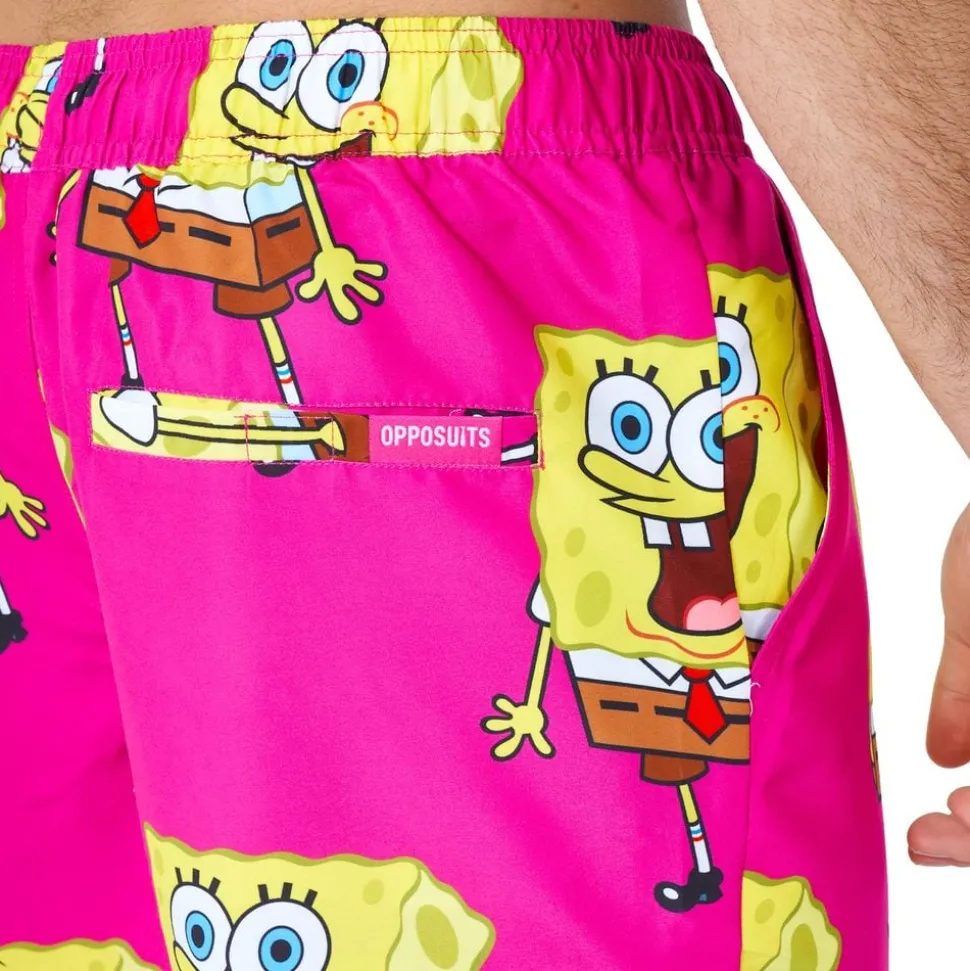 OppoSuits SvampeBob Firkant Pink Shorts Dress