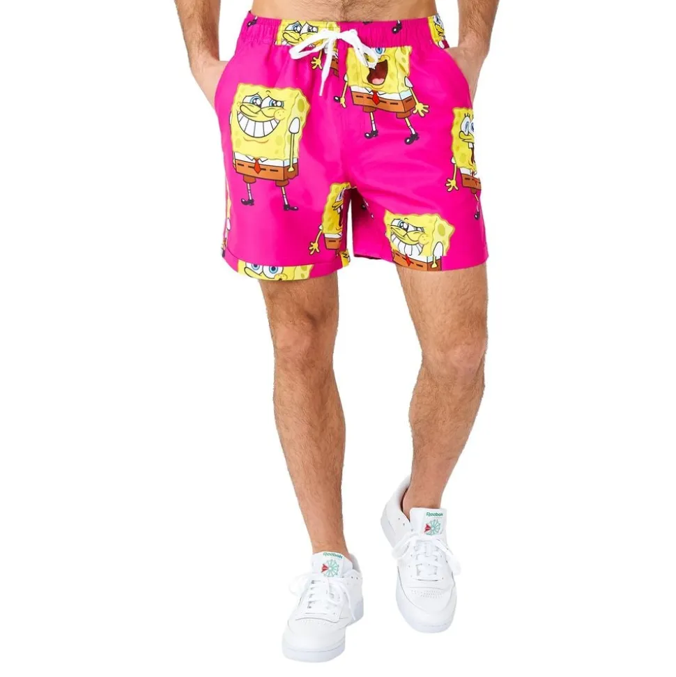 OppoSuits SvampeBob Firkant Pink Shorts Dress