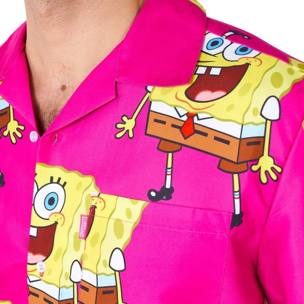 OppoSuits SvampeBob Firkant Pink Shorts Dress