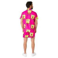 OppoSuits SvampeBob Firkant Pink Shorts Dress