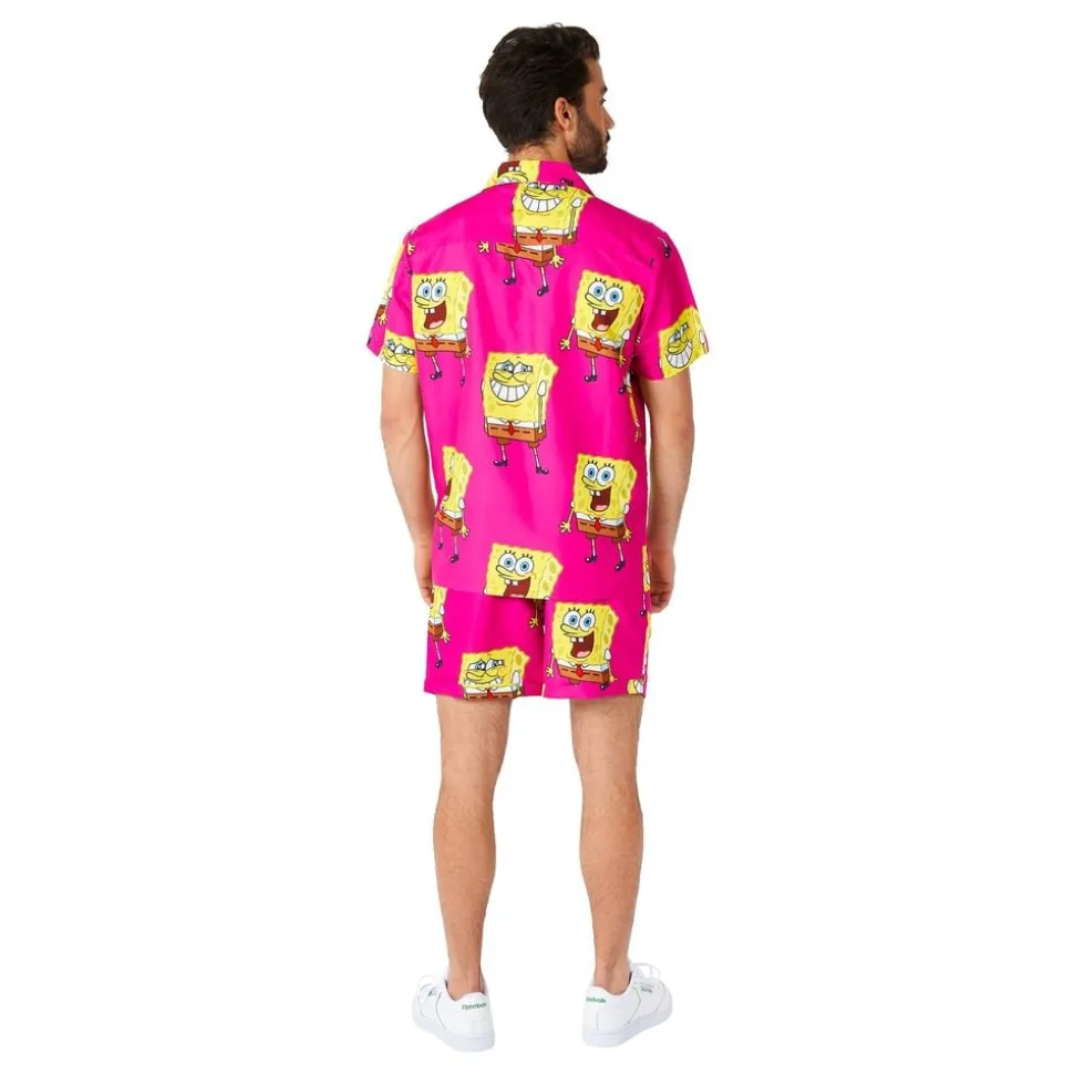 OppoSuits SvampeBob Firkant Pink Shorts Dress