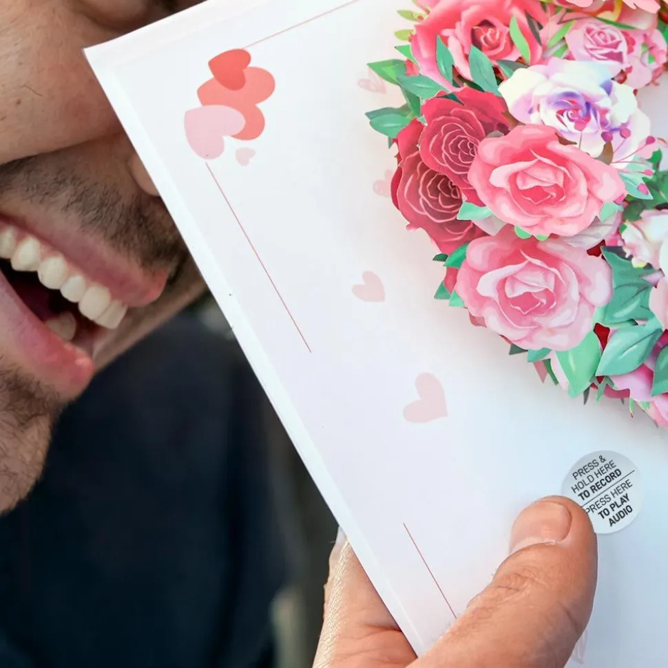 Opptakbart Valentinsdagen Kort