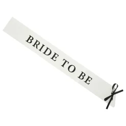 Ordensbånd Bride to Be Hvit/Svart