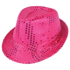 Paljetthatt Gangster Rosa