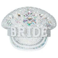 Paljettkaps Bride med Perler