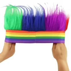 Pannebånd med hår Pride