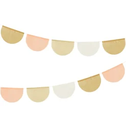 Papirgirlander Silke Mix