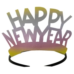 Papirhårbøyle Happy New Year