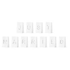 Papirlykt Just Married