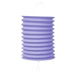 Papirlykt Lyselilla