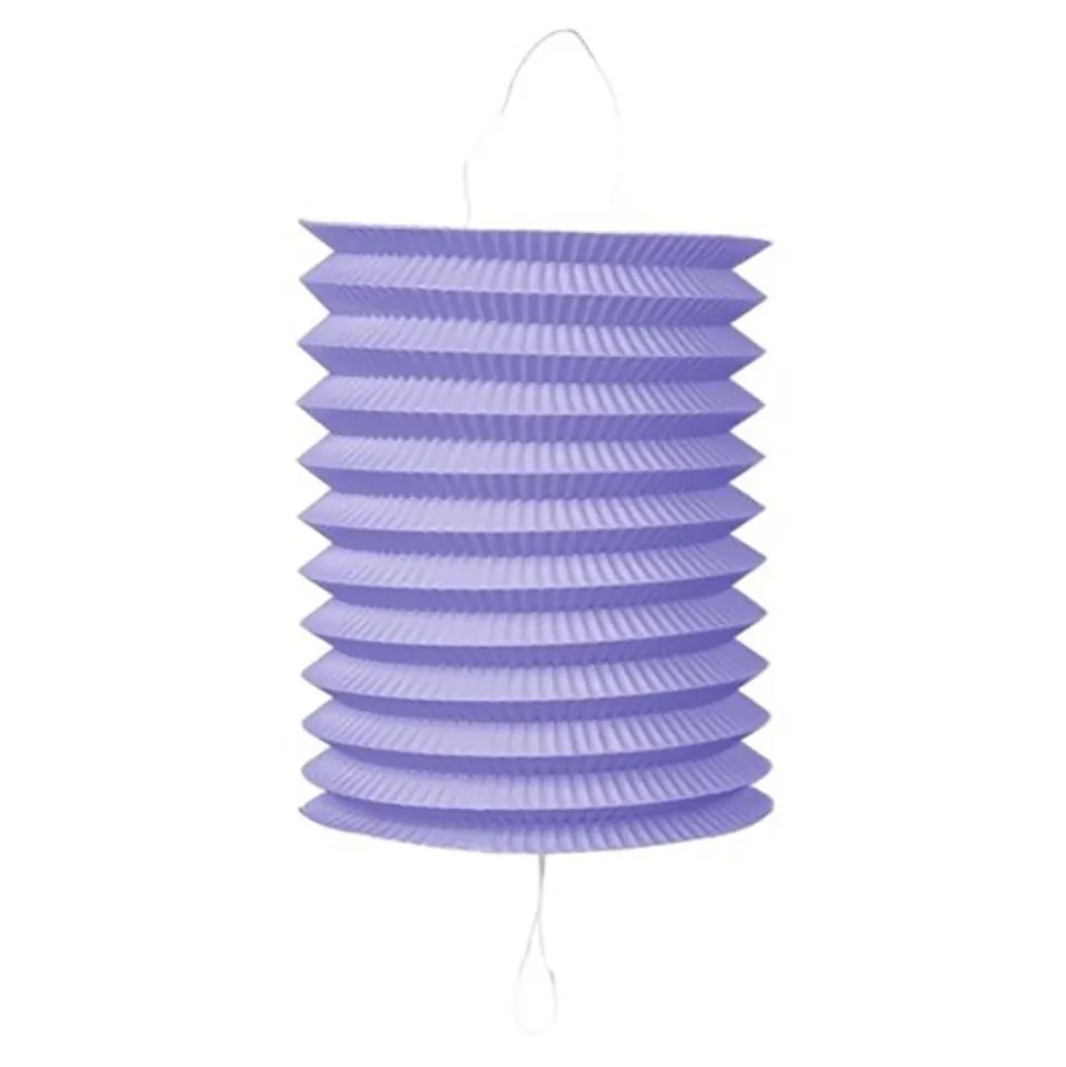 Papirlykt Lyselilla