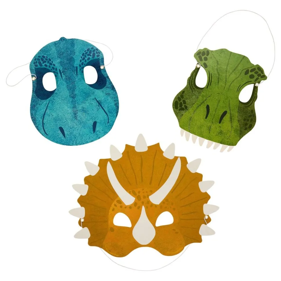 Papirmasker Dinosaurer