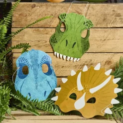 Papirmasker Dinosaurer