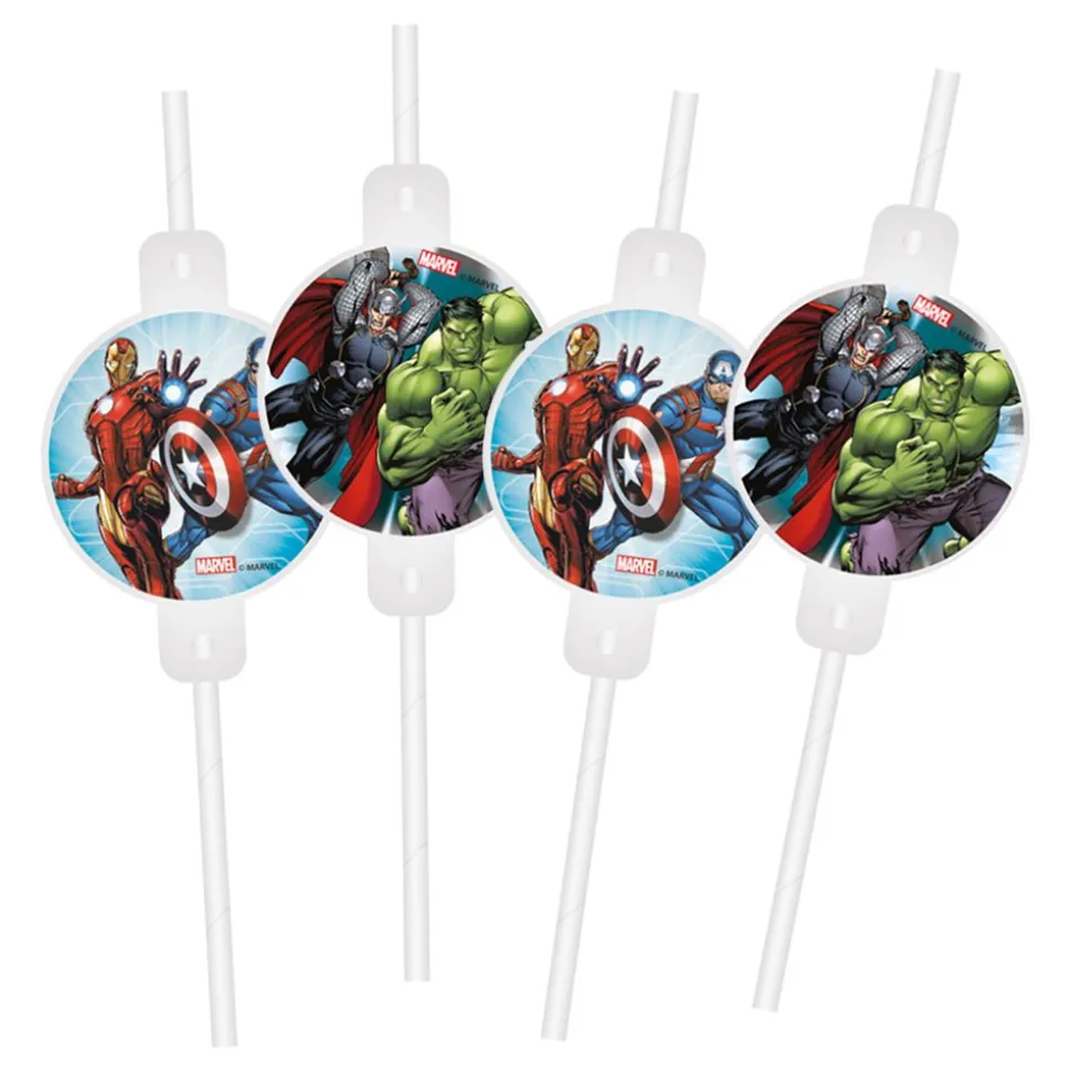 Papirsugerør Avengers Medallion