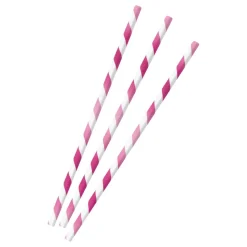 Papirsugerør Rosa Miks